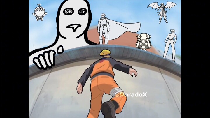 Sai berfikri Naruto bisa ngalahin mereka 🗿