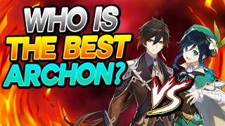 ZHONGLI VS VENTI - Who is the BEST Support in Genshin Impact? (Showcase, Guide and Comparison)