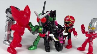 Sentai and Ultraman merge? Kamen Rider vs. Belia? Three major special effects dream linkage! Domesti