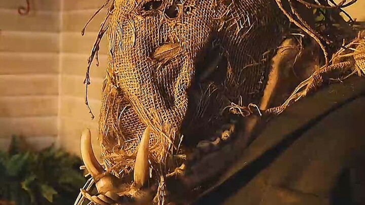 The farmer woke up from a sound sleep only to be horrified to find that the scarecrow had started br