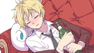 【APH/Manuscript】Drawing on the face of drunk Arthur!