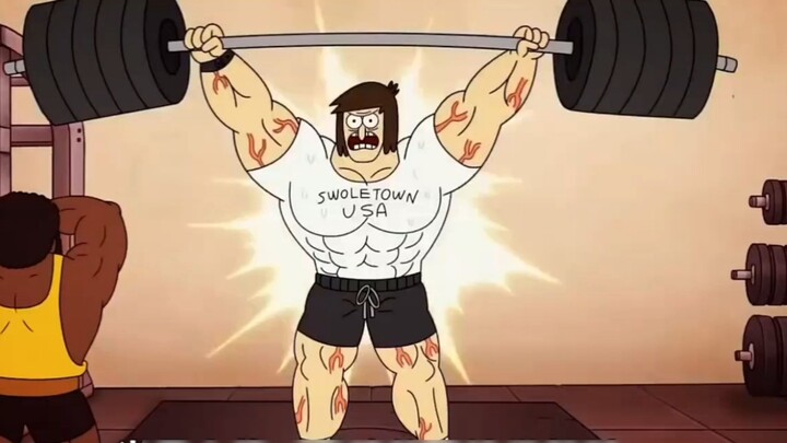 A thin dog turned into a super strong man under the wrath of his coach!