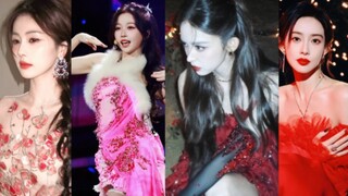 笑癫了，谁说跨年晚会女明星美貌内卷出圈了哈哈哈！！各家争奇斗艳这妆造真的都好美啊！！“每种风格都适配自己，真百花齐放来了哈哈哈哈哈”