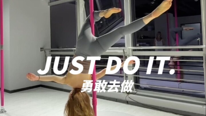 Who says pole dancing is low-class? This is actually super positive!