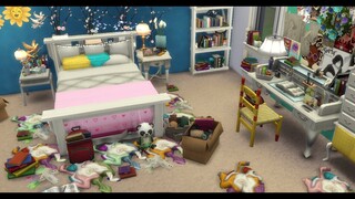 Lara Jean Inspired Bedroom (NO CC) - TS4 [SPEED BUILD]