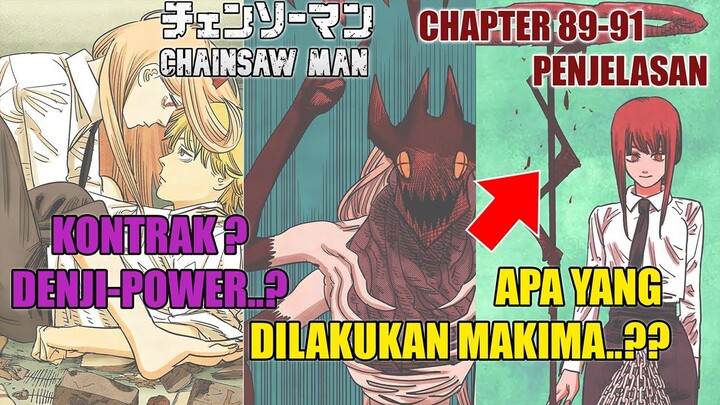 APA YANG TERJADI PADA POWER? POCHITA? DENJI?? | Penjelasan Chapter 89-91 Chainsawman Mudah Dipahami.