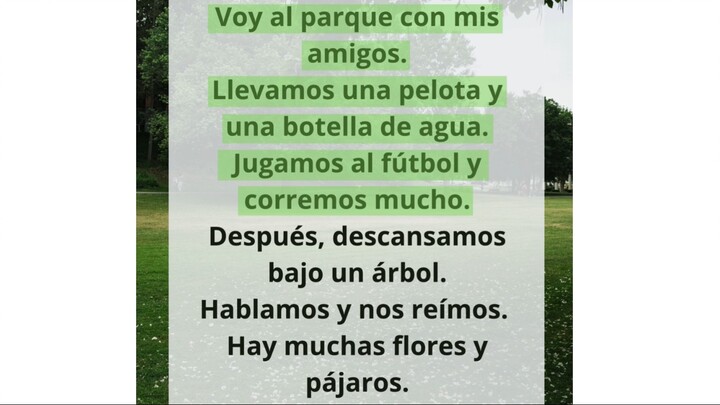 Learn Spanish Fast: Un día en el parque | A Day in the Park | 西班牙语A1-A2