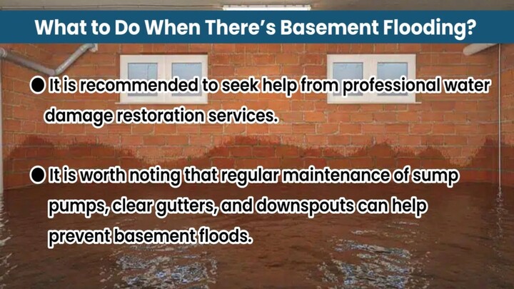 Flooded Basement Restoration Denver