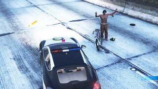 เมื่อโจรต้องมาเป็นตำรวจ1วัน - GTA V ROLEPLAY