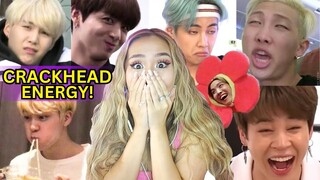 HILARIOUS 'BTS CRACKHEAD ENERGY' TIKTOK COMPILATION REACTION 🤣