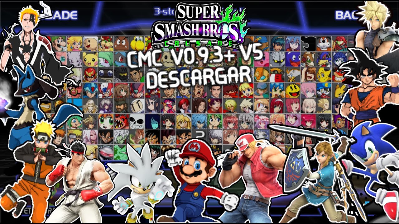 DESCARGA YA | SSB CRUSADE CMC v0.9.3+ V5 (NEW PERSONAJES & MAPAS)-2021 -  Bilibili