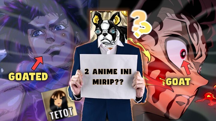 3 kemiripan anime demon slayer dan Jojo bizzare adventure part 2 😱