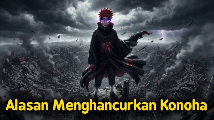 Alasan Pain memilih Menghancurkan Konoha