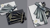 【Swordfish】Kemasan Kotak Hadiah + Latihan Ikatan Simpul Swallowtail