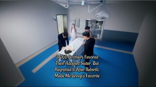 3 CEO'S Brother Favoured Adopted Sister, But Regretted After Rebirth. Made Me Group's Favorite.