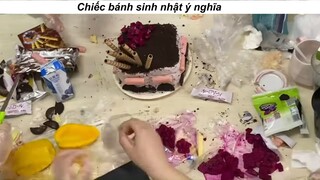 Chiếc bánh làm từ những người bạn thân #banhkem #doisong