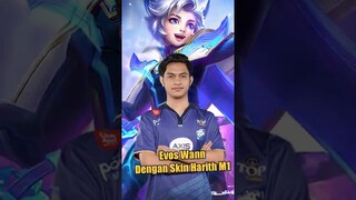 4 Pro Player yang dibuatkan skin Oleh Moonton setelah juara M-series #mobilelegends #mseries #skin