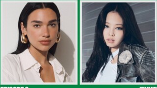 JENNIE menjadi tamu di acara Dua Lipa At Your Service (versi lengkap)