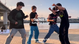 看懂的已经泪流满面了 集齐SM bighit pledis大三角 3J [Trainee A] JJ，你怎么笑的这么开心啊