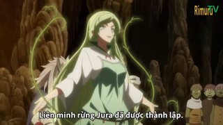 Rimuru được mọi người tôn lên là minh chủ rừng Jura