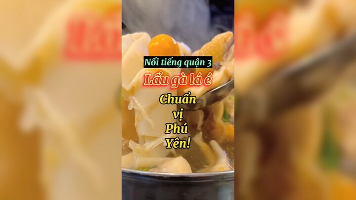 Lẩu gà lá é chuẩn vị Phú Yên