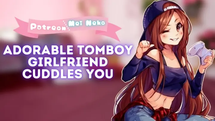 Adorable Tomboy GF Cuddles You When You're Stressed ✨🤍 {ASMR Roleplay}