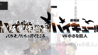排球少年！新剧场版！新TV版制作确定！！（双pv中文字幕全覆盖）