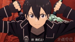 "1080/120 frame" Sword Art Online SAO - Semua pertarungan dalam pertarungan berurutan dicampur dan d