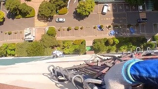 【恐高慎入】国外小伙高空作业第一视角,沉浸感十足!
