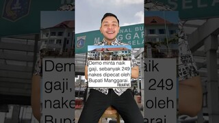 Demo minta naik gaji malah DIPECAT? Tenaga kesehatan cuma dapet 400 ribu per bulan? #shorts