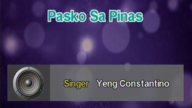 PASKO SA PINAS (KARAOKE) 🎤❤️