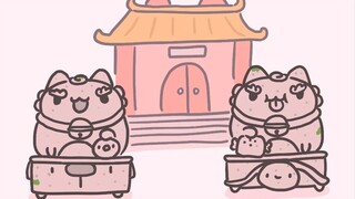 寂寞的石狮子