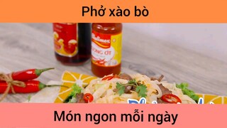 Phở xào bò