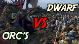 5000 ORC'S VS 5000 DWARF DERECK HILL BATTLE