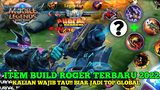 Gameplay emblem dan build roger Terbaru 2022 |MOBILE LEGENDS | BEDDEHHH!!! 😱