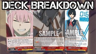 Darling in the Franxx: My Favorite Weiss Schwarz Deck Profile