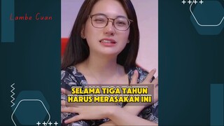 Selama tiga tahun harus merasakan inI