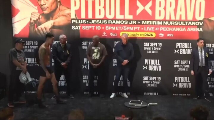 Pesaje de PBC: Isaac "Pitbull" Cruz vs Nestor Bravo