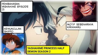 Yashahime Princess half demon episode 15 ( pembahasan )