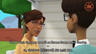 [Bilingual ENG/KOR sub] Basic Korean Conversation - K-Drama #learnkorean #koreanstudies