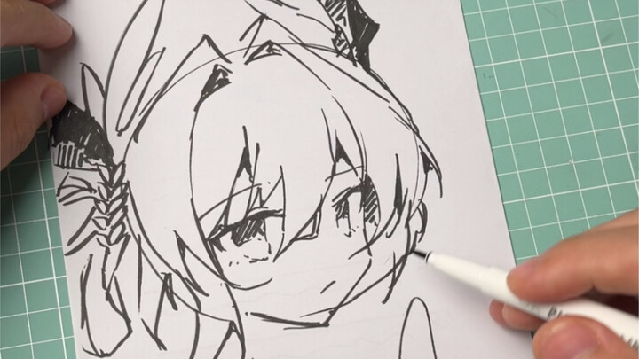 Stick figure drawing