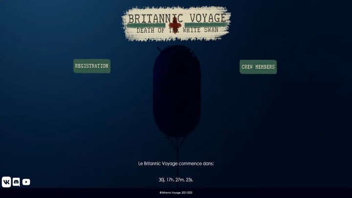 🔴 Britannic Voyage RPG 2023 ( Episode 00 ) - Réservation De La Cabine