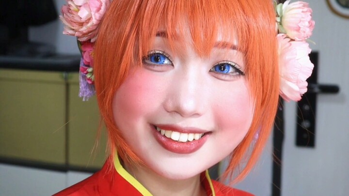 Menurut saya, Kagura yang begitu menggemaskan seharusnya dicetak di atas lukisan tahun baru