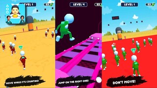 Squid Game Survival Challenge Games Puzle Level 1