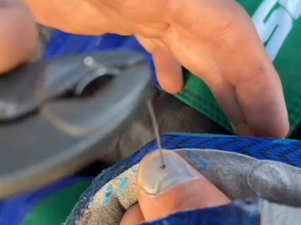 What a real man! It’s making me grin from ear to ear!