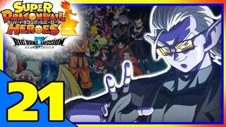 Big Bang Mission Begins! Super Dragon Ball Heroes Episode 21 Review.