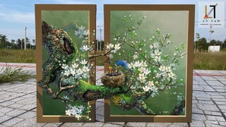 那一枝花，越界也盛开，自由的模样，原来是幸福