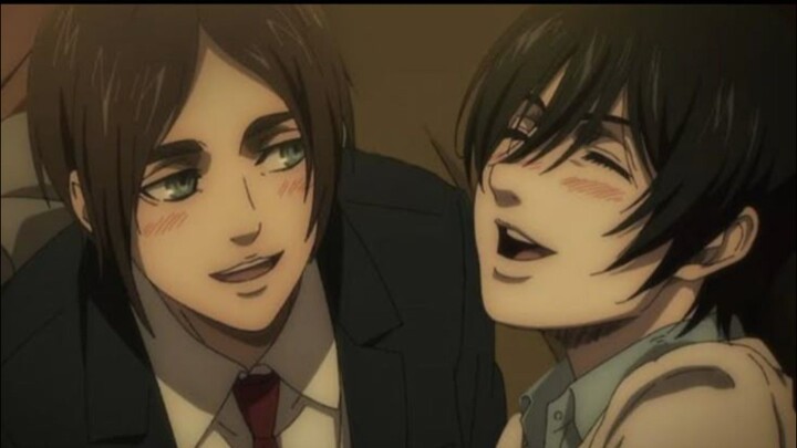 DETIK DETIK EREN DAN MIKASA EHEM EHEM