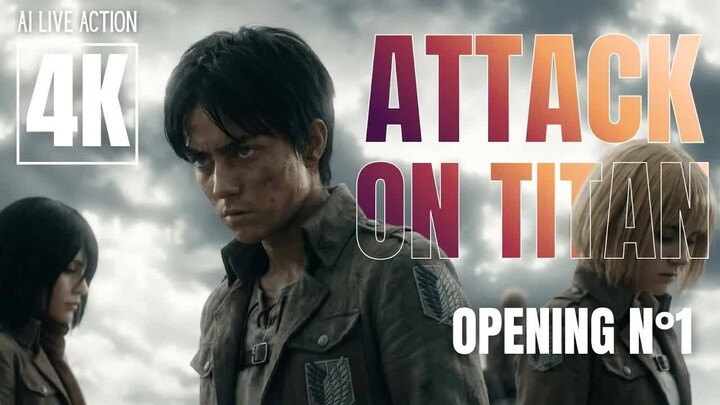 Attack on Titan Opening 1 — Guren no Yumiya. - Sub indo