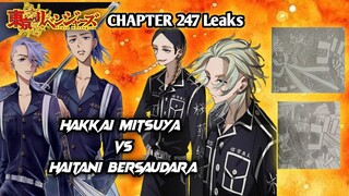 Tokyo Revengers Chapter 247 leaks - MITSUYA HAKKAI vs HAITANI BERSAUDARA Tokyo Manji vs Kanto Manji